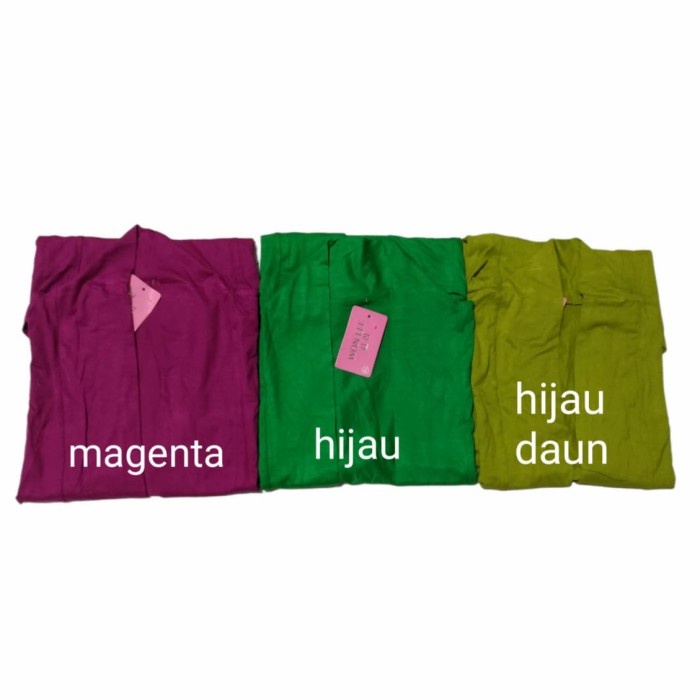 Potongan Harga Cardigan/Outer Wanita Tanpa Lengan/Lekbong(Size Xl)-Bahan Spandek Hnm10