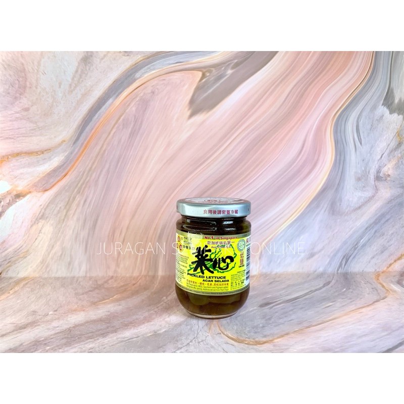 

(JSO) Acar Selada Pickled Lettuce AAA HALAL low salt 180gr / Acar kaleng
