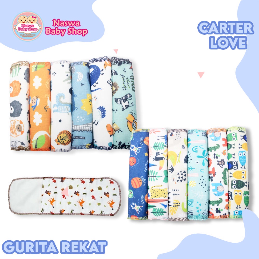 New Carterlove Gurita Perekat Instant Bayi Isi 6Pcs Ready