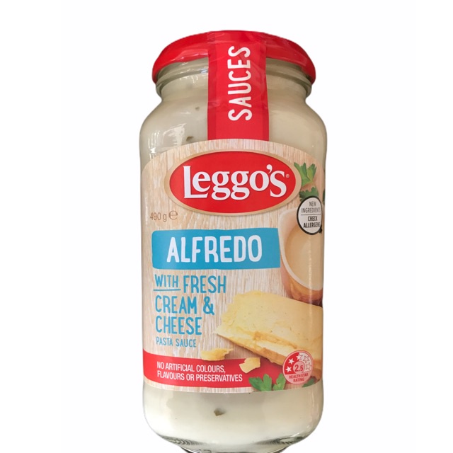 

SAUCES LEGGO'S ALFREDO With Cream & Chese
