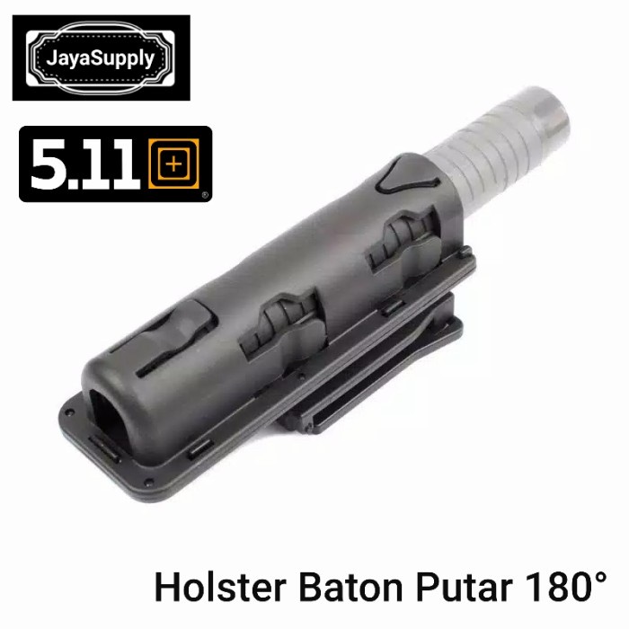 Holster Baton Stick Putar Stik Safety 511 Police Polisi Pentungan 360