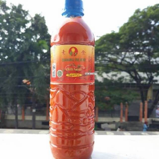 

Saus Sambal Vegetarian Bambu Rejeki Super Hot 700g / Saos Sambal