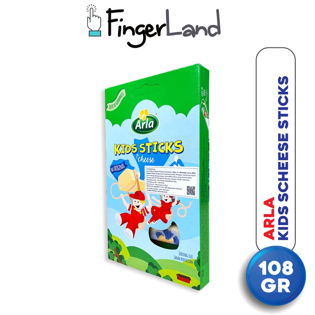 

ARLA Kids Stick 18 gram Keju Stik Anak-Anak 6 PCS