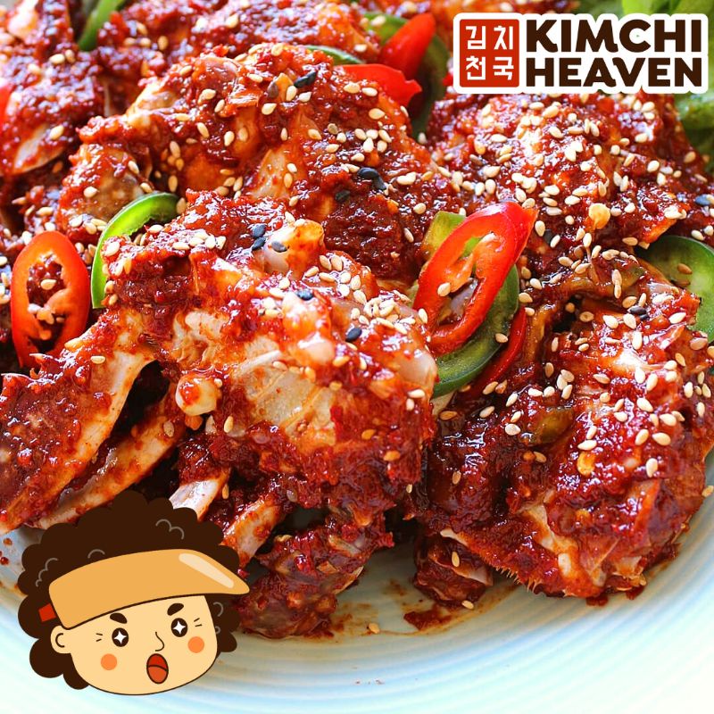 

Ganjang Gejang / Yangnyeom Gejang Kepiting Marinasi Kepiting Rajungan Marinasi Korea Kecap Pedas