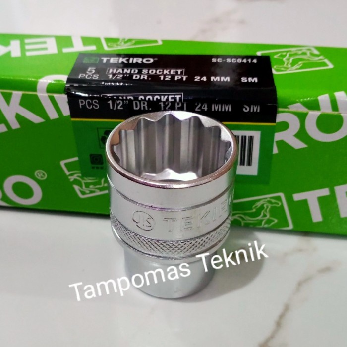 FREE ONGKIR Mata Sok 24mm Tekiro Kunci Sok 24 mm