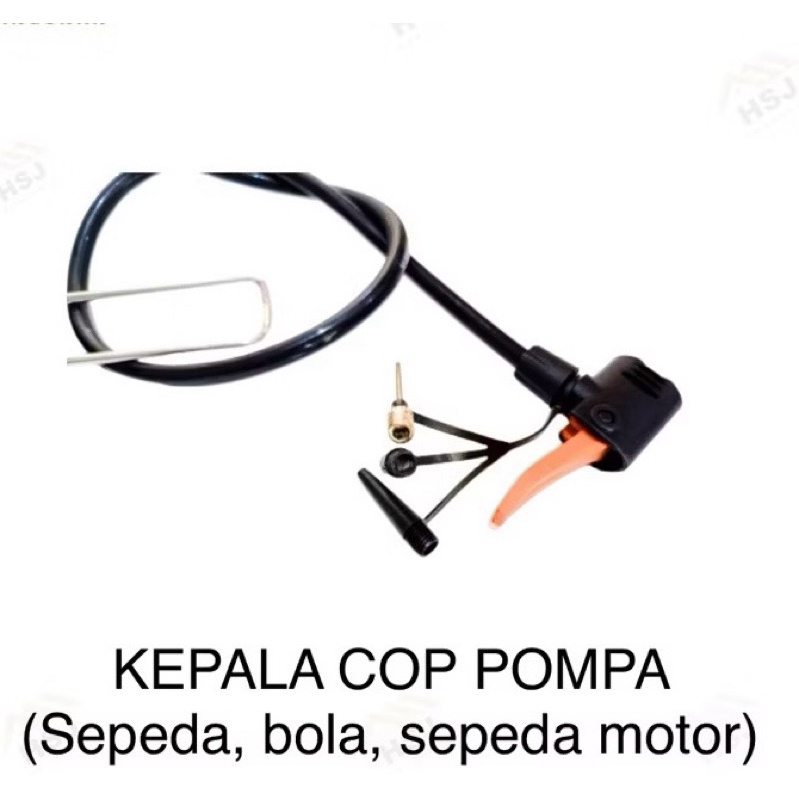 Sale AJB - Pompa Kompa Angin Udara Hitam VIPER Ban Roda Sepeda Motor Mobil Bola Tabung Meter VIPER