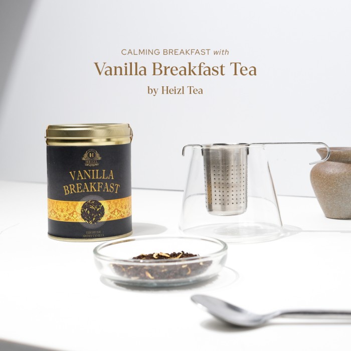 

JH8 HEIZL Vanilla Breakfast Black Tea Artisan Tea Blend Teh Hitam 50gr