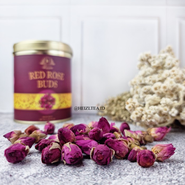 

JH8 HEIZL Pure Dried Red Rose Buds Teh Bunga Mawar Kering Flower Tea 40gr