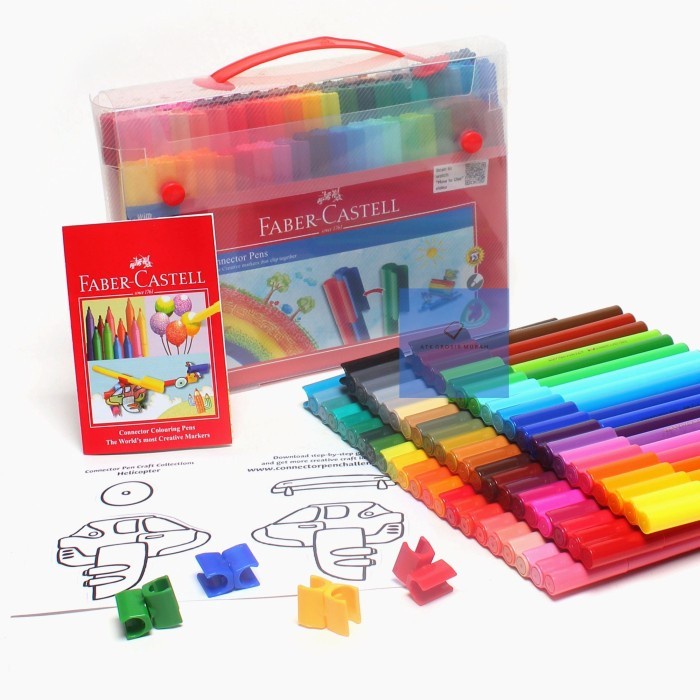 

CONNECTOR PEN FABER CASTELL ISI 60 WARNA