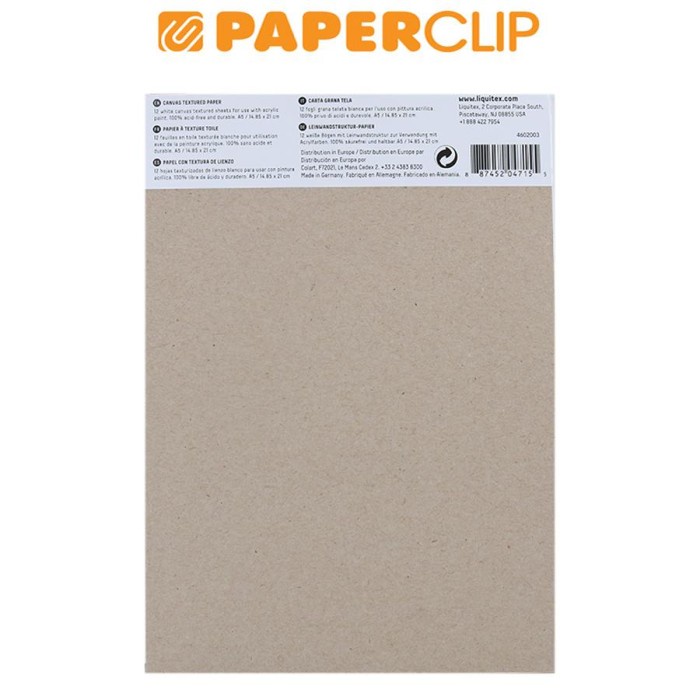 

BUKU GAMBAR ACRYLIC PAD LIQUITEX A5 300GSM 12S 4602003