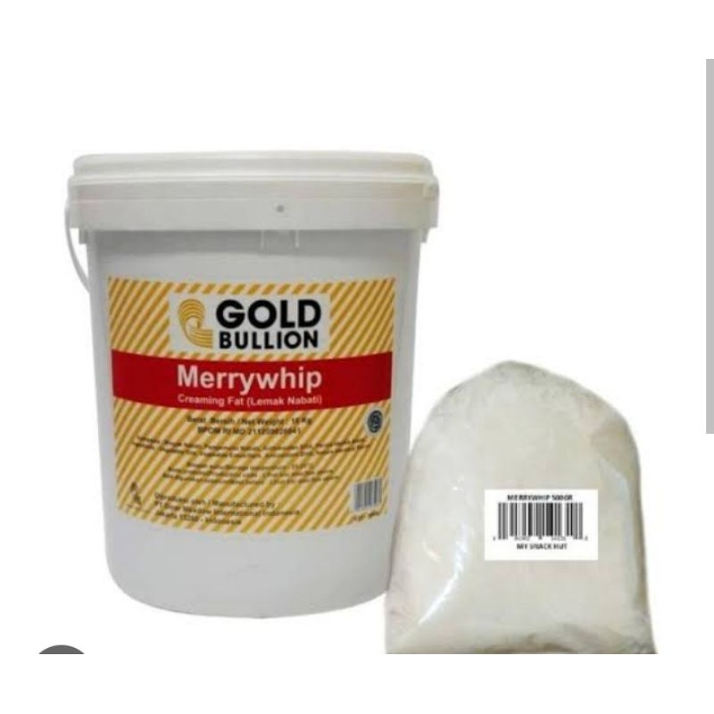 

merrywhip gold bullion/Mentega putih kg