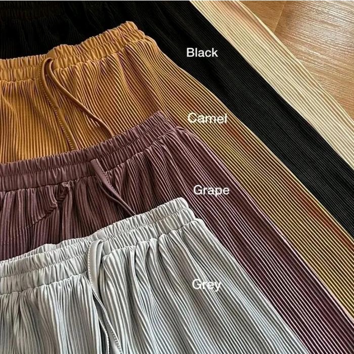 KeCe CELANA KULOT PLISKET LIDI 50RB DAPAT 4PCS / KULOT LIDI TEBAL/ KULOT WANITA / PLISKET LIDI /