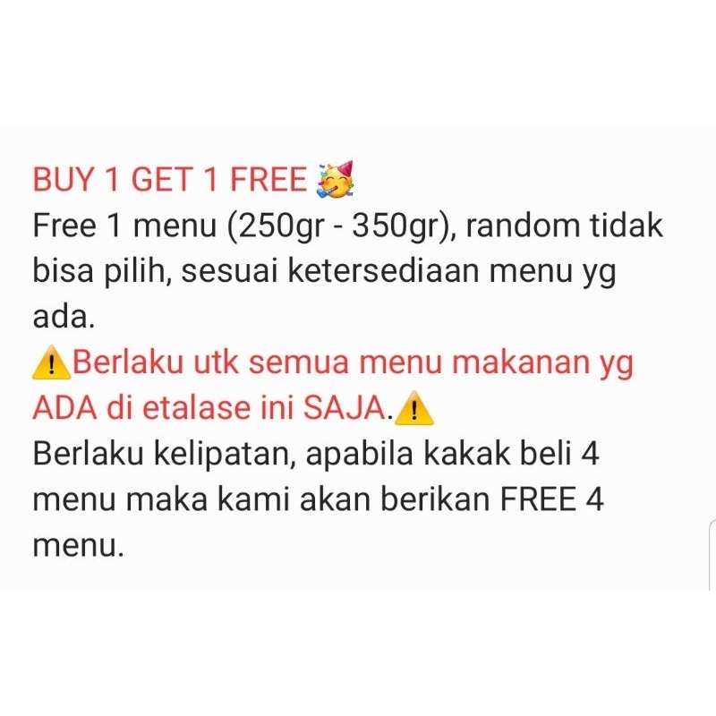 

SHOPEE PAYDAY SALE BUY 1 GET 1 FREE FROZEN FOOD PROMO SHOPEE PO&PO FOOD TERI CUMI AYAM PETE