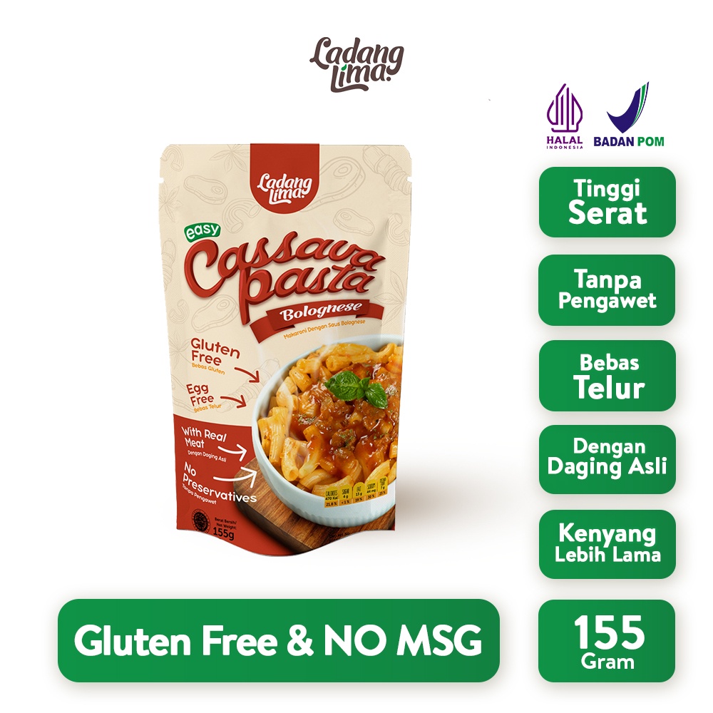 

Aneka Pasta Gluten Free Ladang Lima (Pasta Instan Bebas Gluten)