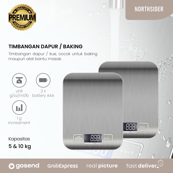 

..... Timbangan Kue Dapur Digital 5Kg Dan 10Kg Baking Roti Masak