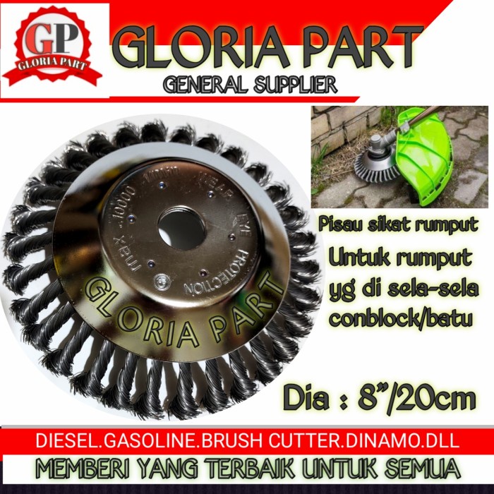 Jual [READY] Pisau kawat sikat rumput