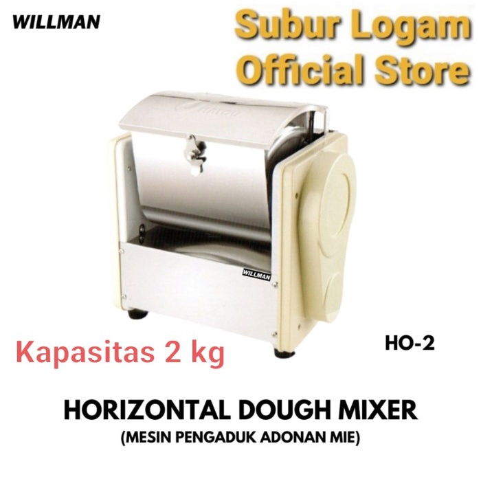 

..... Mixer Horizontal Willman Ho 2 / H0 2 Kg Adonan Roti Cireng Dodol