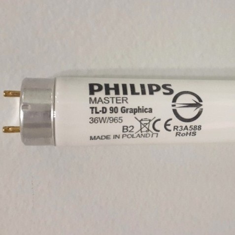LAMPU PHILIPS MASTER TL-D 90 GRAPHICA 36W/965