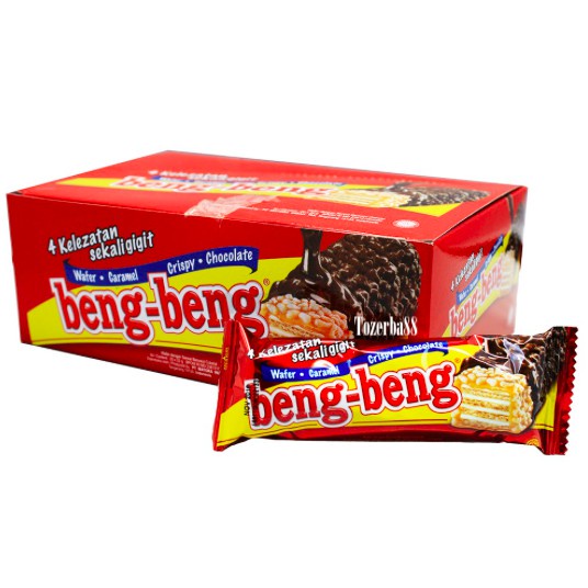

HJ Beng Beng Chocolate Crisp Wafer isi 17 pcs BARU