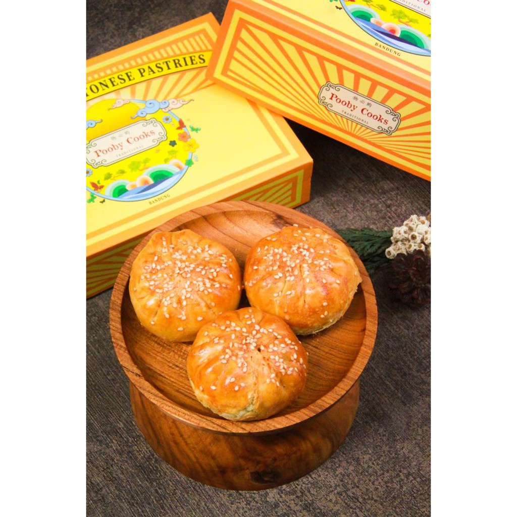 

HJ Bakpao bakar berlapis isi ayam char siew / char siew bao