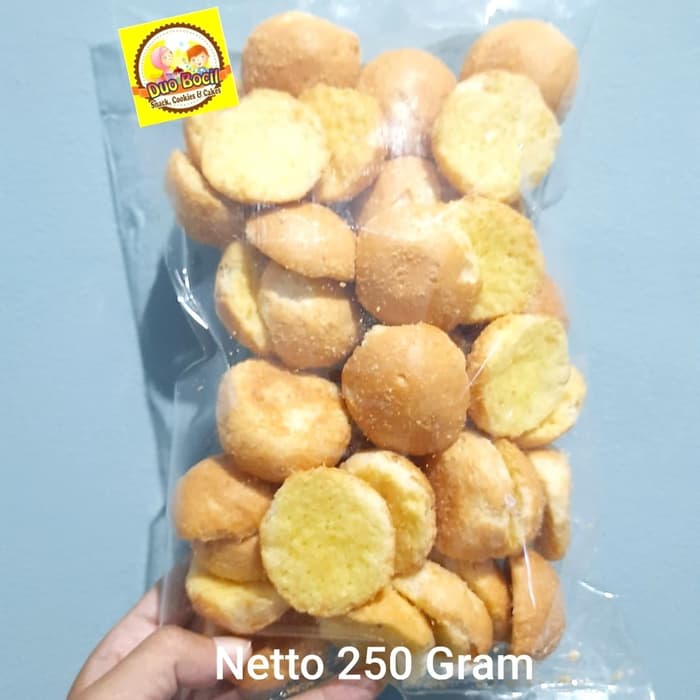 

HJ 1 Kg Roti Bagelen Manis + Gurih Roombutter - Duo Bocil Snack