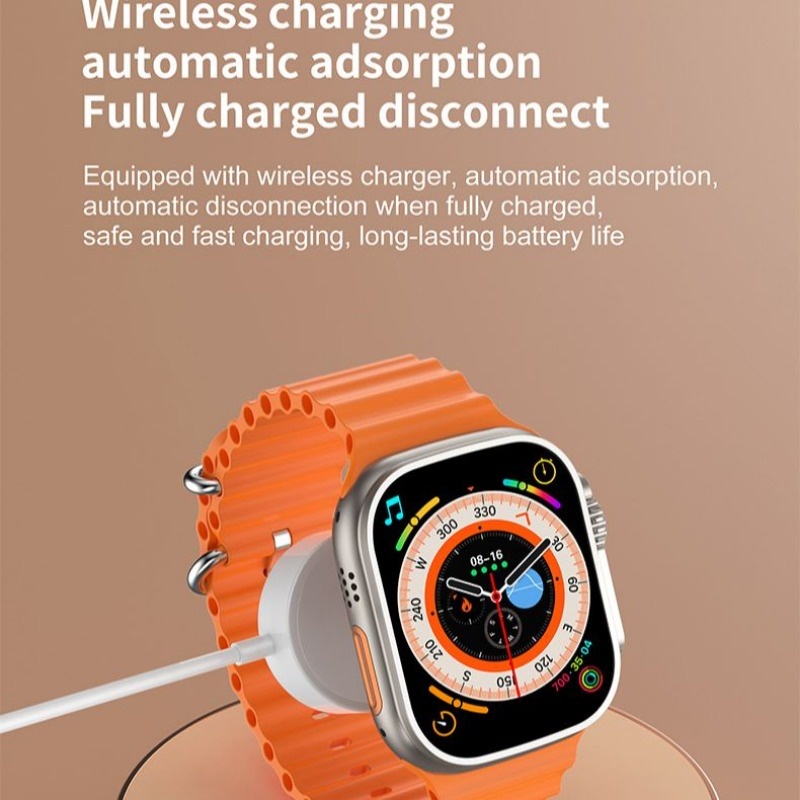 (NEW VERSION) Samsung Smartwatch i20 Ultra 7 Strap Stainless Jam Tangan smart watch pria Jam tangan