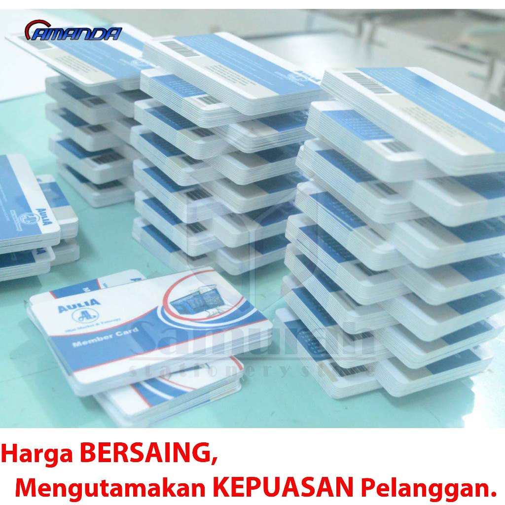 

Bahan ID Card Amanda A4 Putih Ukuran 20 x 30 Cm / Pvc Sheet Printable Card Isi 50 Set Tebal 0.76 Mm