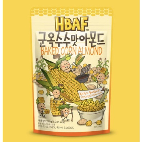 

Hbaf Tom'S Farm Original Honey Butter Almond Korean 210G