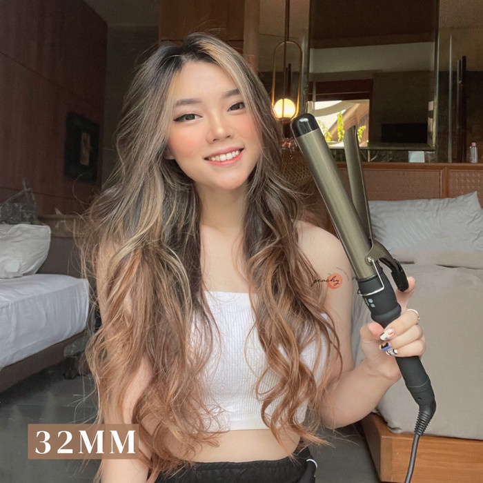 ..... Lusterlux - Catokan Pengeriting Rambut/ Curling Iron