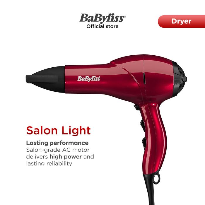 ..... Babyliss Paris Salon Light Dryer 5568Bu Pengering Rambut Hairdryer