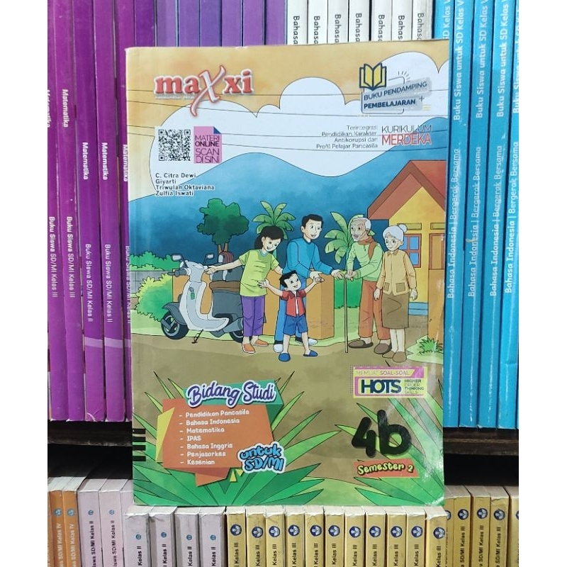IK BUKU LKS MAXY SEMUA MATA PELAJARAN KELAS 4 SD/MI SEMESTER 2 KURIKULUM MERDEKA