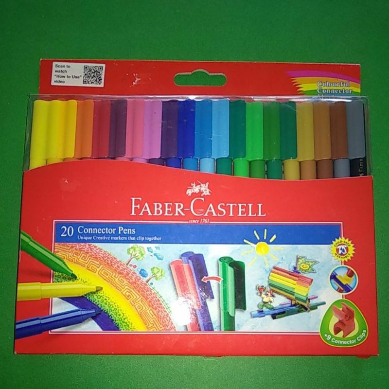 

PROMO!!! Connector Pen Faber Castell isi 20