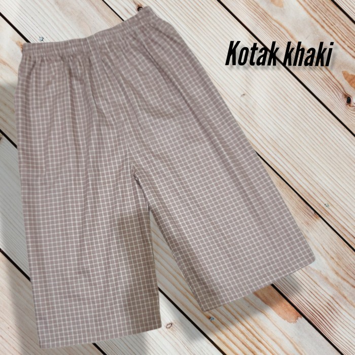 KeCe celana 7/8 wanita katun jumbo