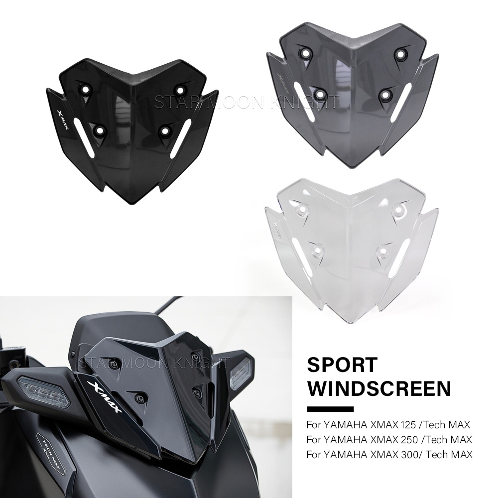 Windshield Fairing Viser For Yamaha Xmax125 Xmax250 Xmax300 Xmax 125 250 300 Tech Max 2023-