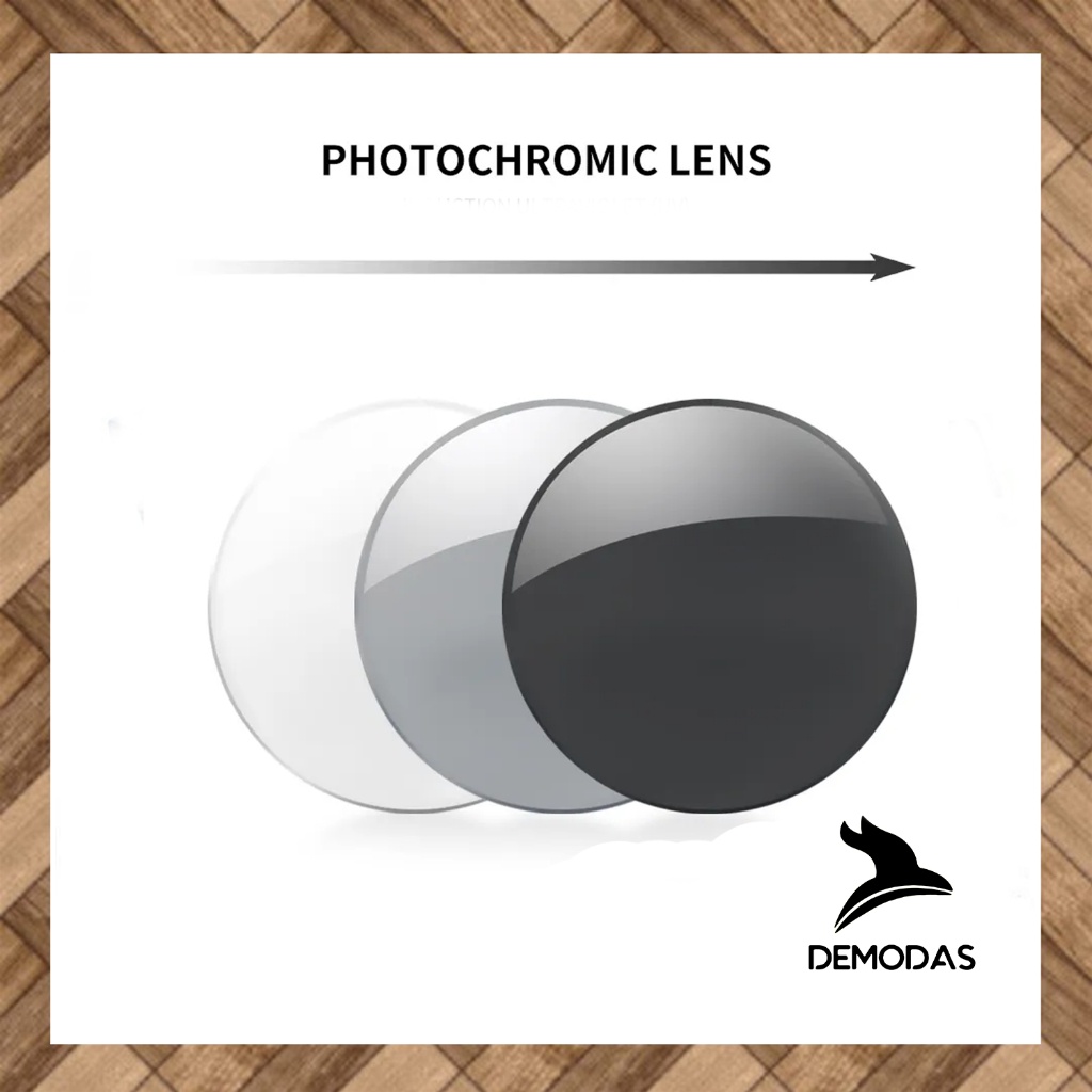 ACCMT- Lensa Photocromic Normal Minus Silinder Plus Demodas Glasses