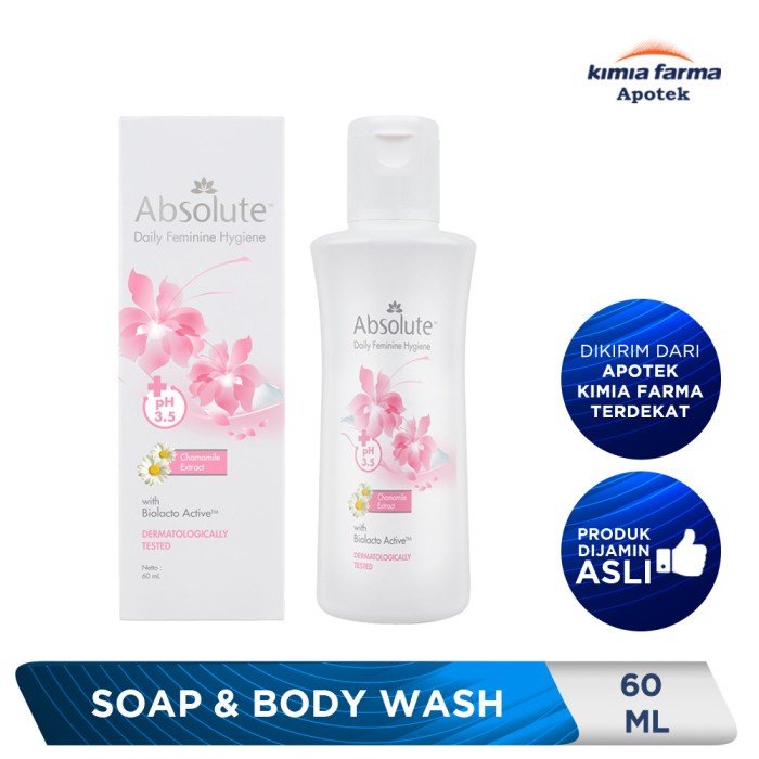 ABSOLUTE DAILY FEMININE HYGIENE CLASSIC CHAMOMILE EXTRACT 60 ML Diskon