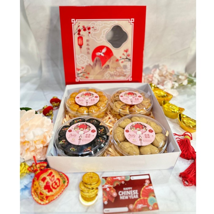 

Cookies Parcel Hamper Hampers Parsel Kue Kering Imlek Sincia CNY Murah