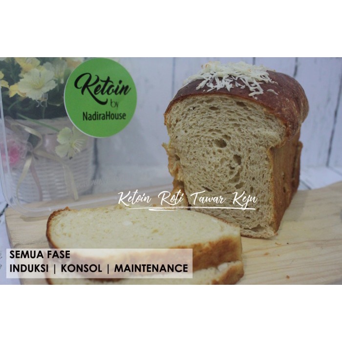 

Roti Tawar Keto Friendly Bread Mini Rasa KEJU
