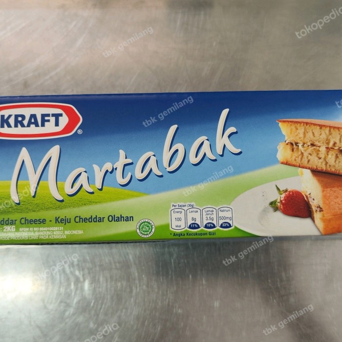 

Keju Kraft martabak 2kg