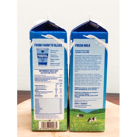 

[KARTON] Diamond Fresh Milk 946ML