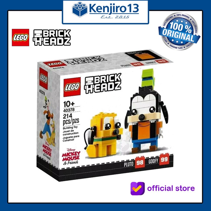 Lego Brickheadz 40378 Goofy & Pluto