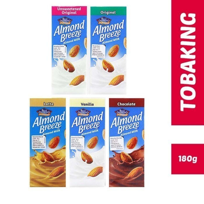 

(Good) Almond Breeze Blue Diamond 180gr Almond Milk Vanilla Chocolate Latte