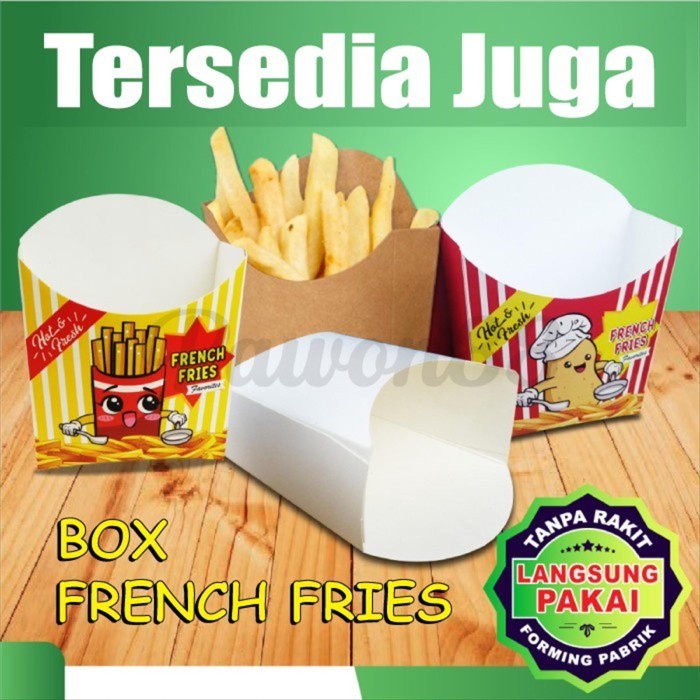 (Good) Box Burger - Kotak Burger - Dus Burger - PUTIH-M