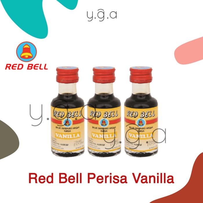 

HJ Red Bell Perisa Vanilla / Vanilla Essence 30ml