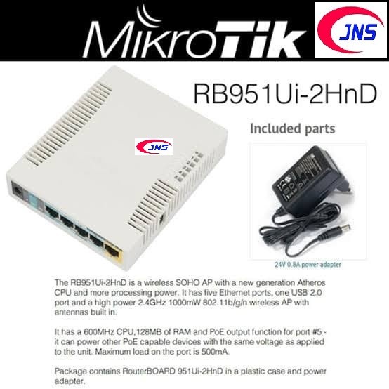 JTTOP" MIKROTIK RB951UI-2HND RB951UI 2HND