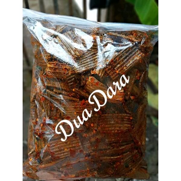 

1kg seblak bantat kerupuk jengkol pedas gurih daun jeruk