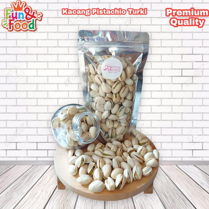 

Kacang Pistachio Turki Roasted Pistacio Fustuk Premium
