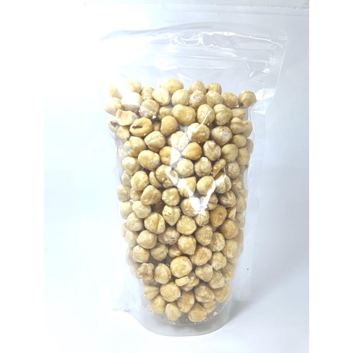 

250gr Roasted Hazelnut Tanpa Kulit Ari - Kacang Hazelnut - Rasa Original - Oven - Panggang - Matang
