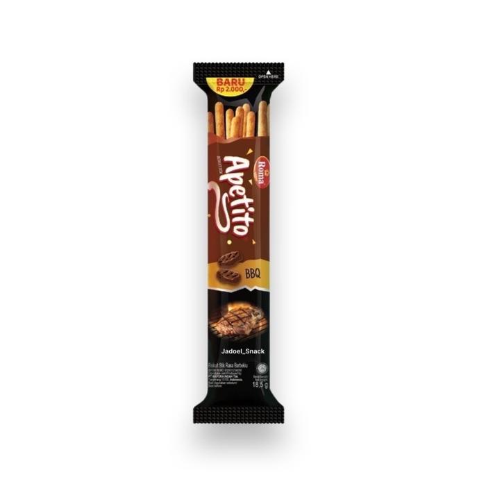 

Roma APETITO Biskuit Stik BBQ 12 X 18,5 Gram by Jadoel_Snack Food Snack Sour Cookies Makanan