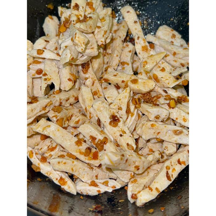 

Paket 2 pack basreng AYAM + 1 chili oil botol by JURBAS Makanan